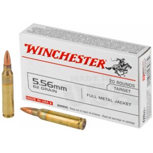 Winchester Ammunition USA, 556NATO, 62Gr, Full Metal Jacket