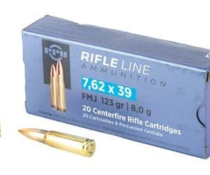 Prvi Partizan, Rifle, 7.62X39, 123Gr, FMJ, 20 Box
