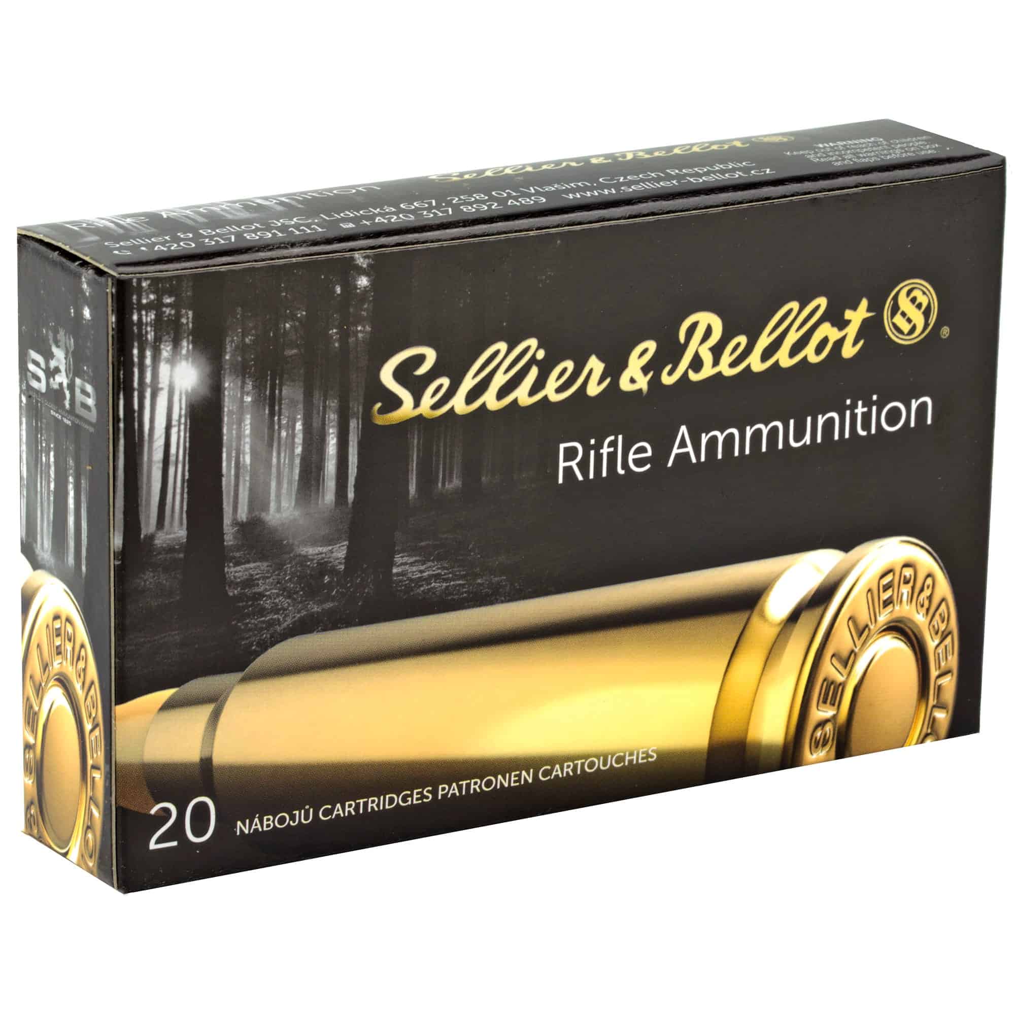 Sellier & Bellot, Rifle, 303 British, 150 Grain, Soft Point, 20 Round Box - Image 3