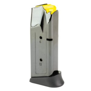 Taurus Magazine, 9MM, 12 Rounds, Fits Taurus G2C and G3C with Finger Rest, Black