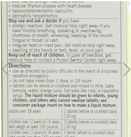 Thyrosafe Potassium Iodide Tablets- FDA Approved - Image 2
