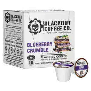 Blackout Coffee Co. Blueberry Crumble Flavored Coffee Pods, 18ct