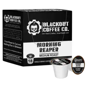 Blackout Coffee Co. Morning Reaper Medium Roast Coffee Pods, 18ct