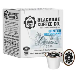 Blackout Coffee Co. Winter Wonderland Flavored Coffee Pods 18ct
