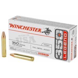 Winchester Ammunition USA, 350 Legend, 145 GR, Full Metal Jacket