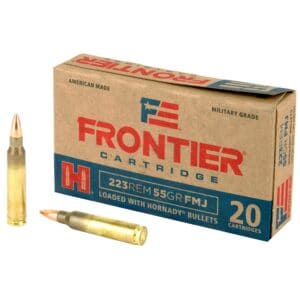 Frontier Cartridge Lake City, 223 Rem, 55 GR, Full Metal Jacket
