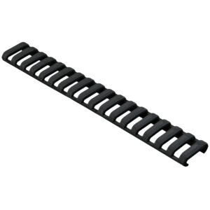 Magpul Industries, Ladder Rail Panel, Fits Carbine Length Picatinny Rail, 18 Slots, Polymer Construction, Black