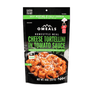 OMEALS Cheese Tortellini MRE Ready-to-Eat Meal