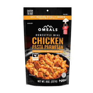 OMEALS Chicken Pasta Parmesan MRE Ready-to-Eat Meal