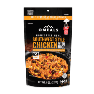 OMEALS Southwest Style Chicken with Rice MRE Ready-to-Eat Meal