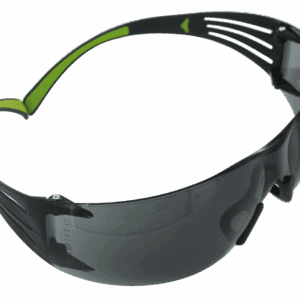 Peltor SF400PG8 Sport SecureFit 400 Adult Wraparound Gray Lens Polycarbonate Black Frame