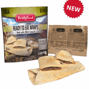 Bridgford Pork with BBQ Sauce Ready-to-Eat Wraps (2-Pack)