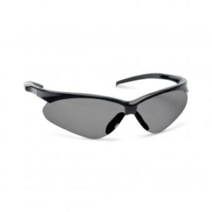 Crosshair Sport Shooting Glasses, Grey Lens & Black Frame