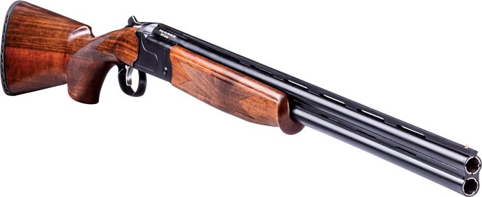 STEVENS 555 COMPACT O/U 20GA - 24" BLUE/WALNUT EXTRACTORS - Image 4