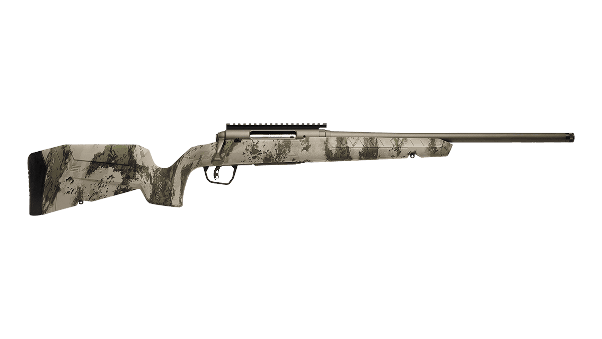 SAVAGE GEN2 AXIS II PRO COMPACT 6.5 CREED WOODLAND CAMO