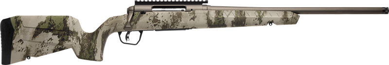 SAVAGE AXIS 2 PRO 7MM-08 20" - HSB COMPACT TB BRONZE/WOODLAND