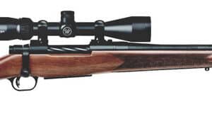 MOSSBERG PATRIOT COMBO 243 WIN - 22" VORTEX 3-9X40 BLUED/WALNUT