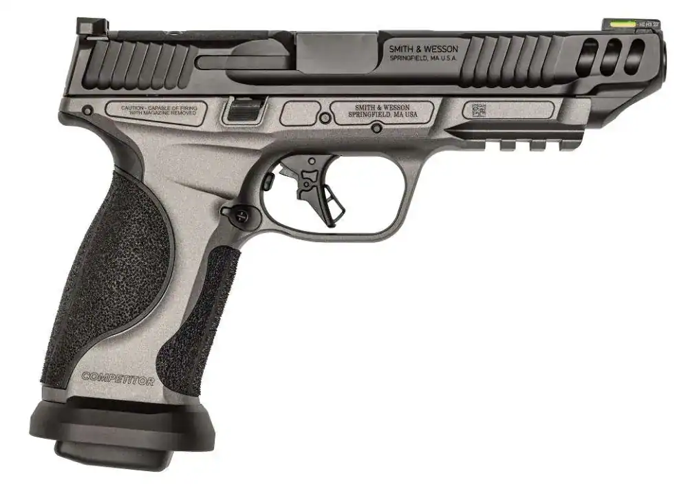 SMITH & WESSON PC M&P9 M2.0 COMP OR NTS 2 TONE 9MM 5" PSTL 17RD - Image 3
