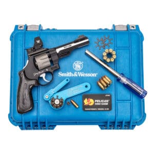 SMITH & WESSON PC MODEL 327 WR JERRY MICULEK 9MM REV 5" 8RD D/A SCANDIUM FRAME, VORTEX RED DOT