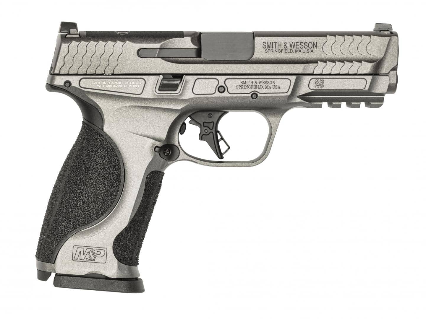 SMITH & WESSON M&P M2.0 METAL OR NTS GRAY 9MM 4.25" 2-10RD