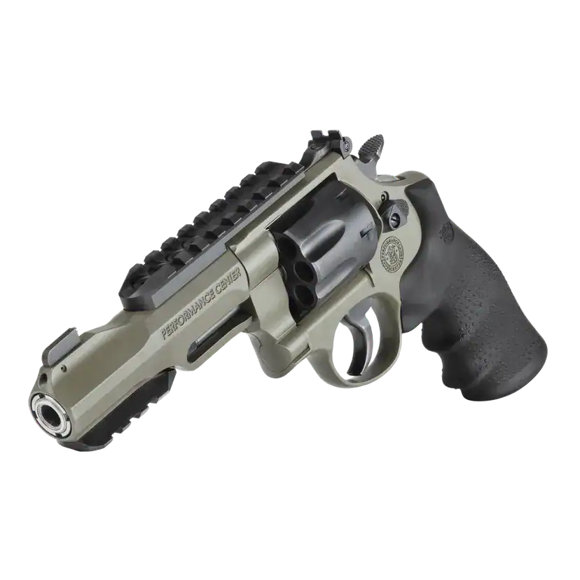 SMITH & WESSON P.C. MODEL 327 TRR8 MOSS CERAKOTE 357 MAG REVOLVER 5" 8RD