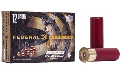 FED PRM VSHOK 12GA 3" 000 BCK 5/250