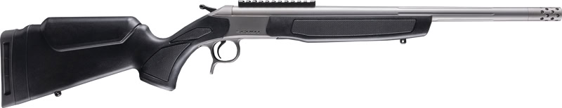 CVA SCOUT TD V3 360 BH 20" - STAINLESS/BLACK SYNTHETIC