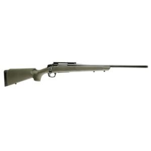 CVA Cascade Rifle .243 Win 4rd Capacity 20" Threaded Cerakote Black Barrel OD Green Stock 0 MOA Pic Rail