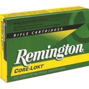 REMINGTON R25062 25-06 REM 100GR CORE-LOKT PSP 20 RD/BX 10 BX/CS