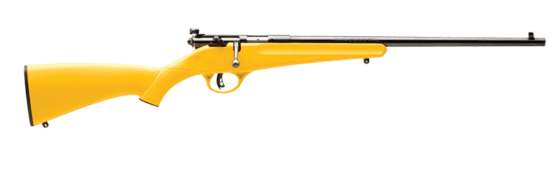 SAVAGE ARMS RASCAL 22LR SGL-SHT CPT YELLOW