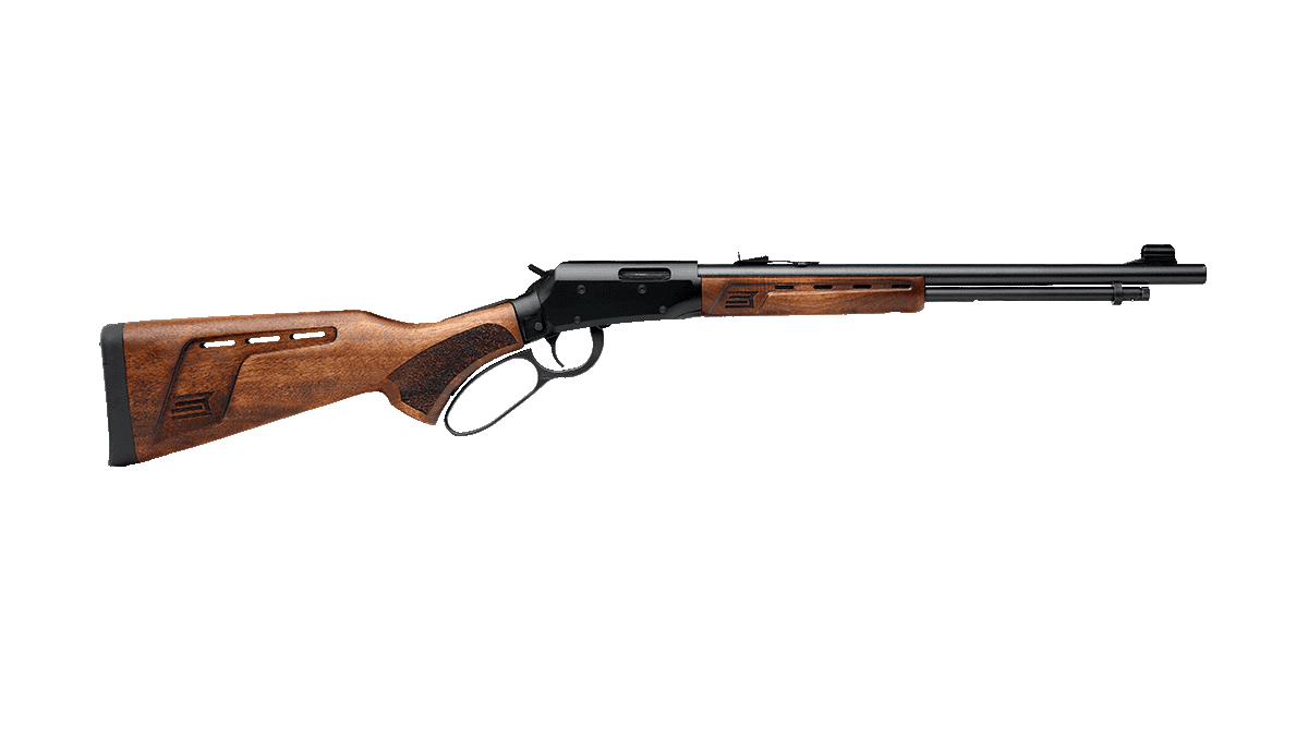 SAVAGE REVEL DLX 22 LR LEVER RIFLE 18"T.B. SATIN WALNUT STK