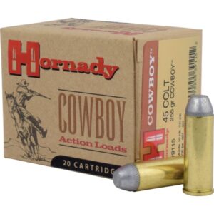 HORNADY CUSTOM COWBOY 45COLT 255GR XTP 20RD BX 200RD CASE
