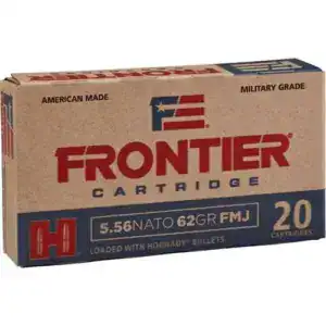 FRONTIER® 5.56 NATO 62 GR FMJ (150 - ORIENTED) 150RD/BX 8BX/CS