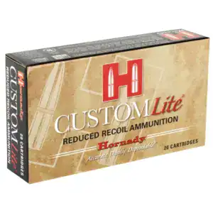 HORNADY CUSTOM LITE 308WIN 125G SST 20RD BX 200RD CASE