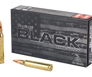HRNDY BLACK 556NATO 62GR FMJ 20/200