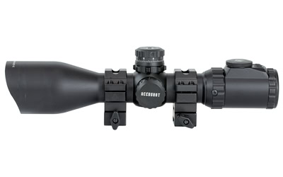 UTG 3-12X44 SWAT CMPCT MDOT W/RINGS - Image 3