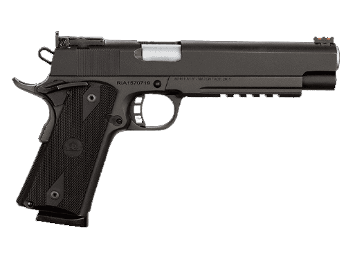 ROCK ISLAND M1911-A1 PRO MATCH 45ACP 6" BBL, PIC RAIL, 1-8RD MAG