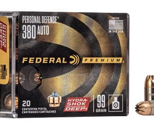 FED HYDRA-SHOK DEEP 380AUTO 99GR 20