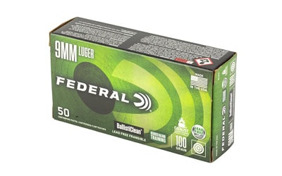 FED BALLISTICLEAN 9MM 100GR 50/1000 - Image 3
