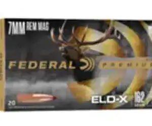FEDERAL 270 WIN 145 GR ELD-X 20 RD/BX 10 BX/CS