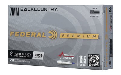 FED TERM ASCENT 7MM BC 155GR 20/200