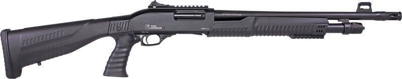 IVER JOHNSON PUMP 12GA 3" 18" - CYL BLUED QD PISTOL GRIP STOCK - Image 2