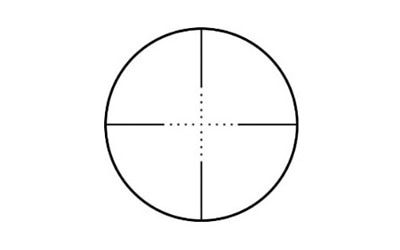 BSA TACT WPN 1-4X24 MIL DOT BLK - Image 2