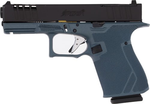 GLFA 19 STRIKER 9MM 4" 15 SHOT - BLACK SLIDE TITANIUM FRAME - Image 2