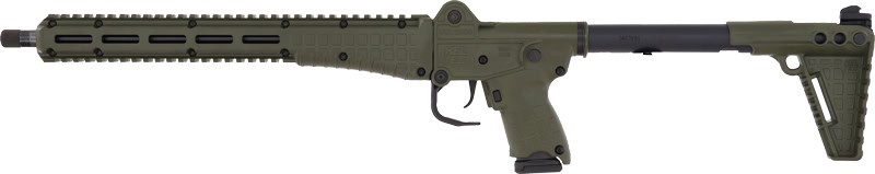 KEL-TEC SUB-2000 GEN3 9MM 15RD - FITS GLOCK 9MM MAGAZINES GREEN - Image 2
