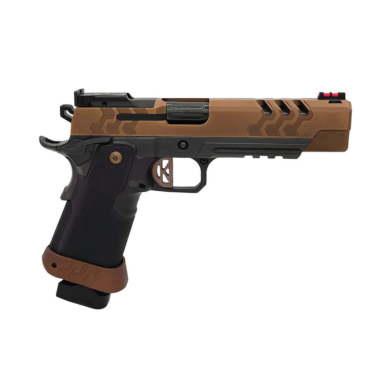 KIMBER 2K11 TARGET O.R. 45ACP PISTOL 5" COYOTE PVD FINISH, GT TRIGGER, 3-13RD MAGS