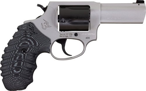 TAURUS 605 357MAG 3" NIGHT - SIGHT 5-SHOT OXIDE VZ GRIP