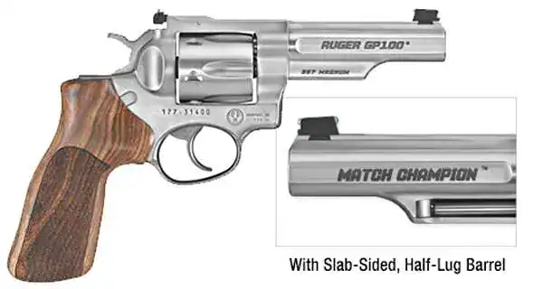 RUGER GP100 MTH CHMP 357 RVLVR STS