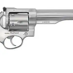 RUGER RDHWK 44REMAG 7.5" STS HRDWOOD GRP FXD SGHT