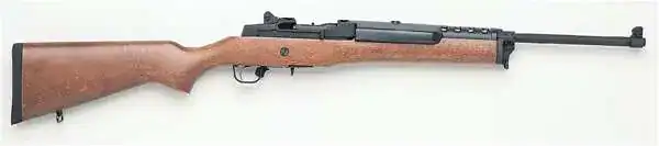 RUGER MINI-14 RANCH RIFLE 5.56 18.5" HARD WD STK 5RD - Image 3